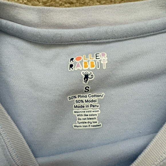 Roller Rabbit Light Blue Tee - Picture 2 of 2